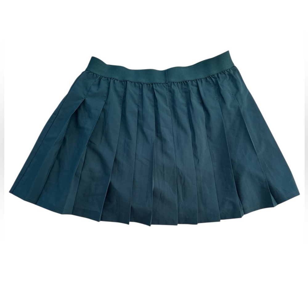 Alo Yoga Varsity Tennis Skirt in Midnight Green Medium - Picture 11 of 12
